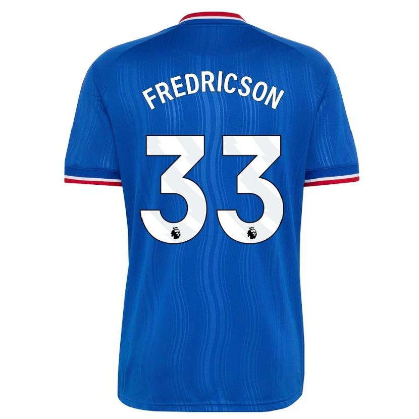 Danxen Damen Tyler Fredricson #33 Blau Weiß Rot Auswärtstrikot Trikot 2026/27 T-Shirt Schweiz