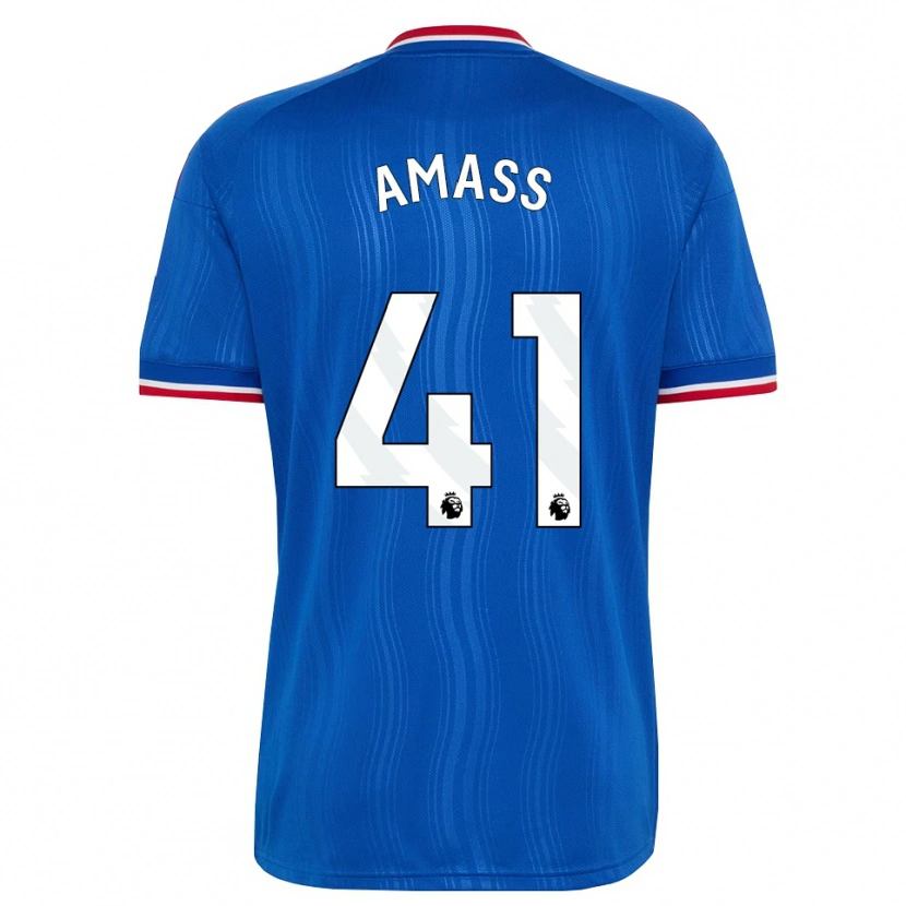 Danxen Damen Harry Amass #41 Blau Weiß Rot Auswärtstrikot Trikot 2026/27 T-Shirt Schweiz