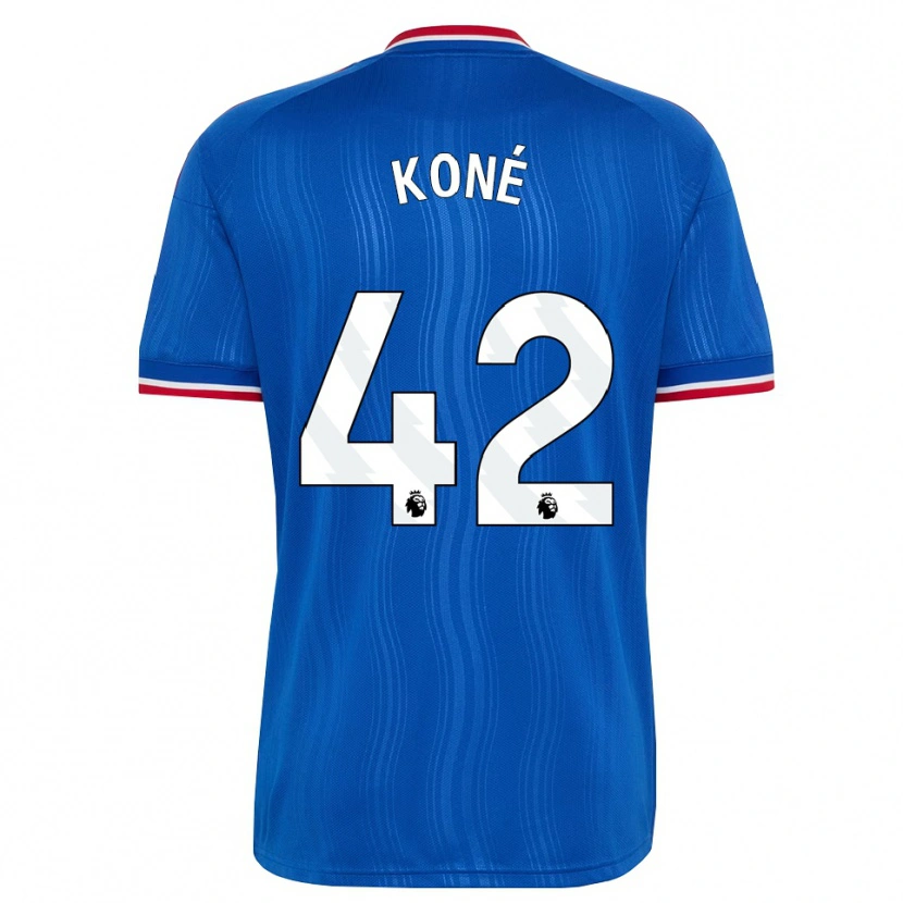 Danxen Damen Sékou Koné #42 Blau Weiß Rot Auswärtstrikot Trikot 2026/27 T-Shirt Schweiz