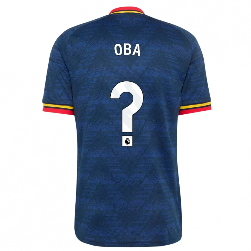 Danxen Damen Jayden Oba #0 Mitternachtsblau Gelb Rot Auswärtstrikot Trikot 2026/27 T-Shirt Schweiz