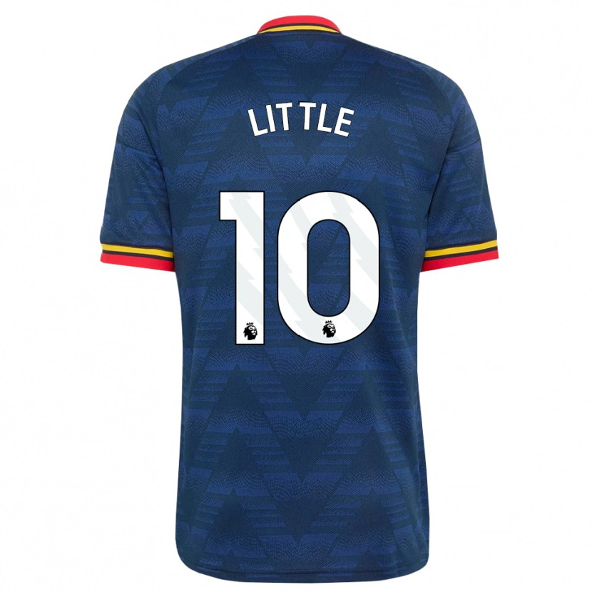 Danxen Damen Kim Little #10 Mitternachtsblau Gelb Rot Auswärtstrikot Trikot 2026/27 T-Shirt Schweiz