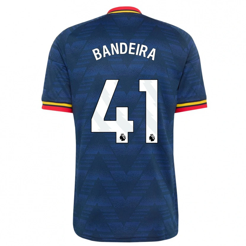 Danxen Damen Mauro Bandeira #41 Mitternachtsblau Gelb Rot Auswärtstrikot Trikot 2026/27 T-Shirt Schweiz