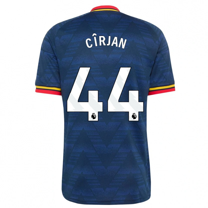 Danxen Damen Catalin Cîrjan #44 Mitternachtsblau Gelb Rot Auswärtstrikot Trikot 2026/27 T-Shirt Schweiz