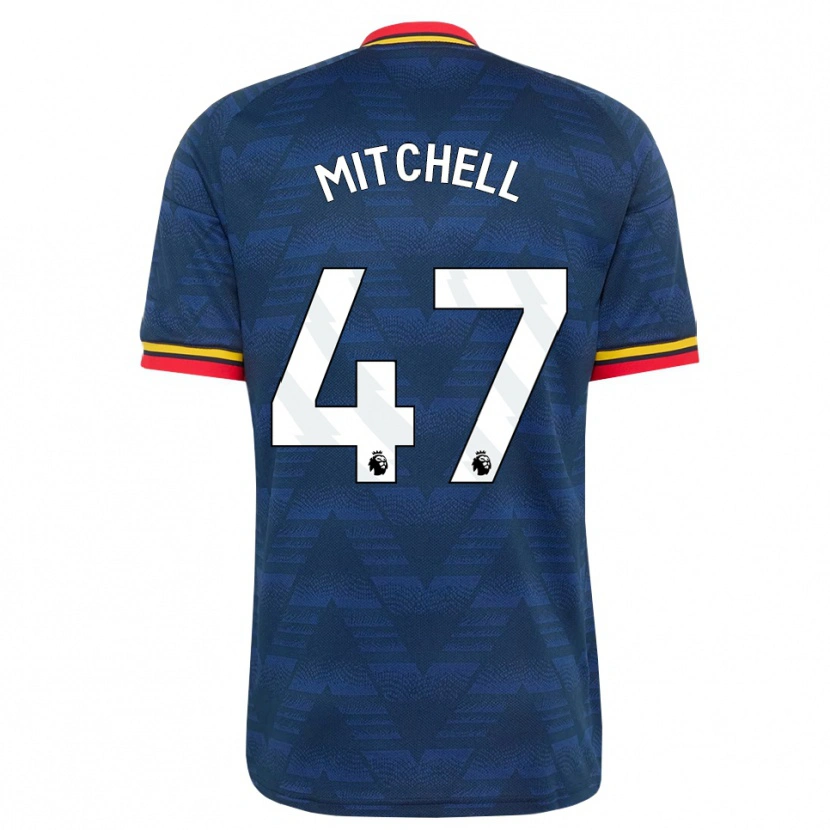 Danxen Damen Remy Mitchell #47 Mitternachtsblau Gelb Rot Auswärtstrikot Trikot 2026/27 T-Shirt Schweiz