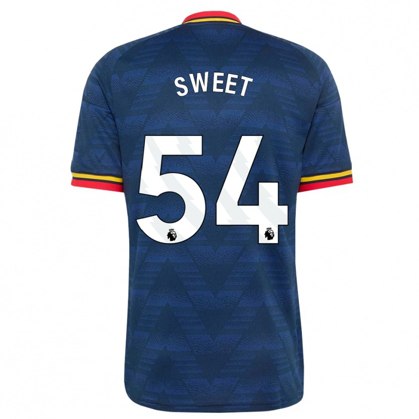 Danxen Damen Will Sweet #54 Mitternachtsblau Gelb Rot Auswärtstrikot Trikot 2026/27 T-Shirt Schweiz