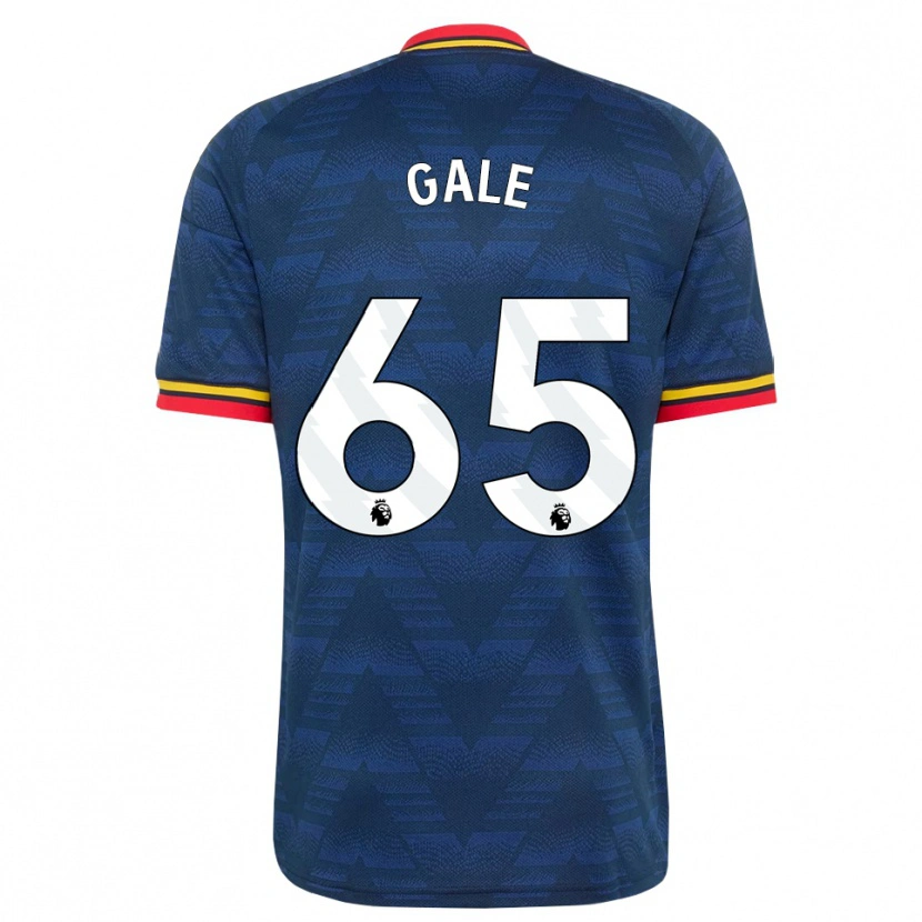 Danxen Damen Jessie Gale #65 Mitternachtsblau Gelb Rot Auswärtstrikot Trikot 2026/27 T-Shirt Schweiz