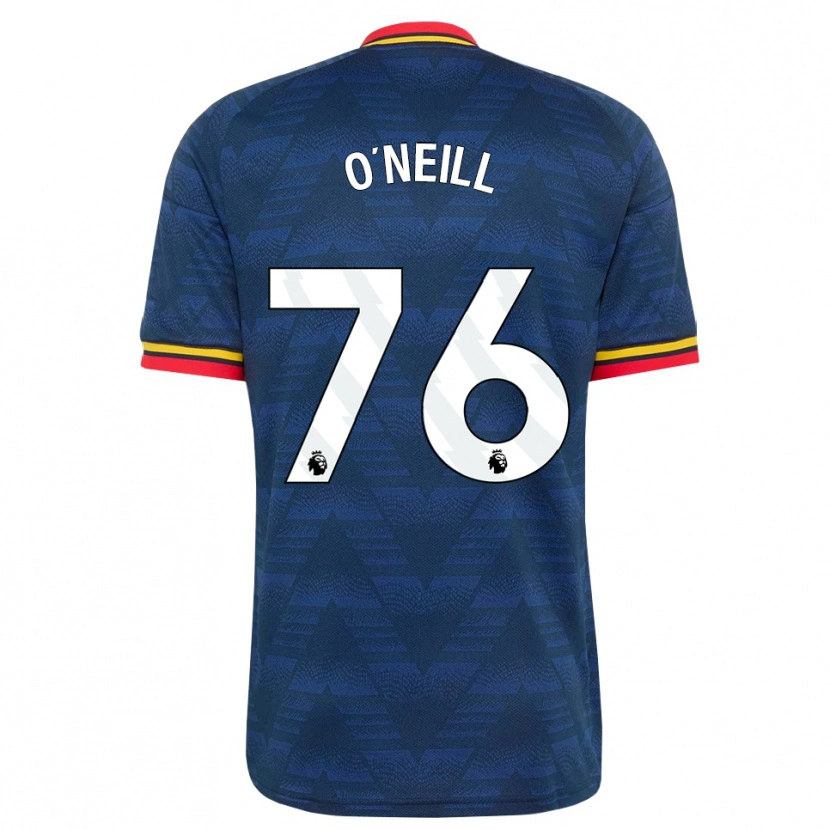 Danxen Damen Ceadach O'neill #76 Mitternachtsblau Gelb Rot Auswärtstrikot Trikot 2026/27 T-Shirt Schweiz