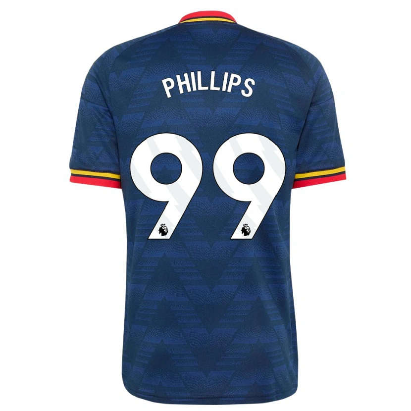 Danxen Damen Charlie Phillips #99 Mitternachtsblau Gelb Rot Auswärtstrikot Trikot 2026/27 T-Shirt Schweiz