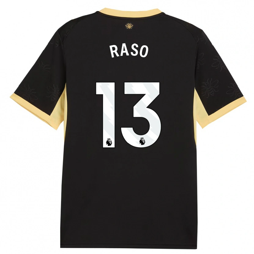 Danxen Damen Hayley Raso #13 Schwarz Gelb Auswärtstrikot Trikot 2026/27 T-Shirt Schweiz