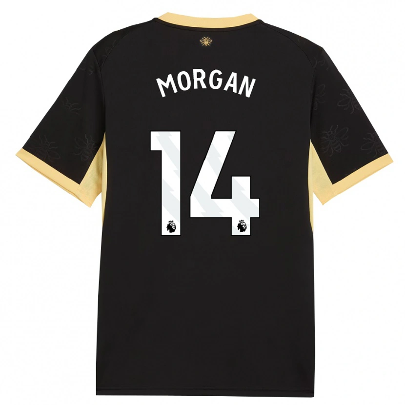 Danxen Damen Esme Morgan #14 Schwarz Gelb Auswärtstrikot Trikot 2026/27 T-Shirt Schweiz