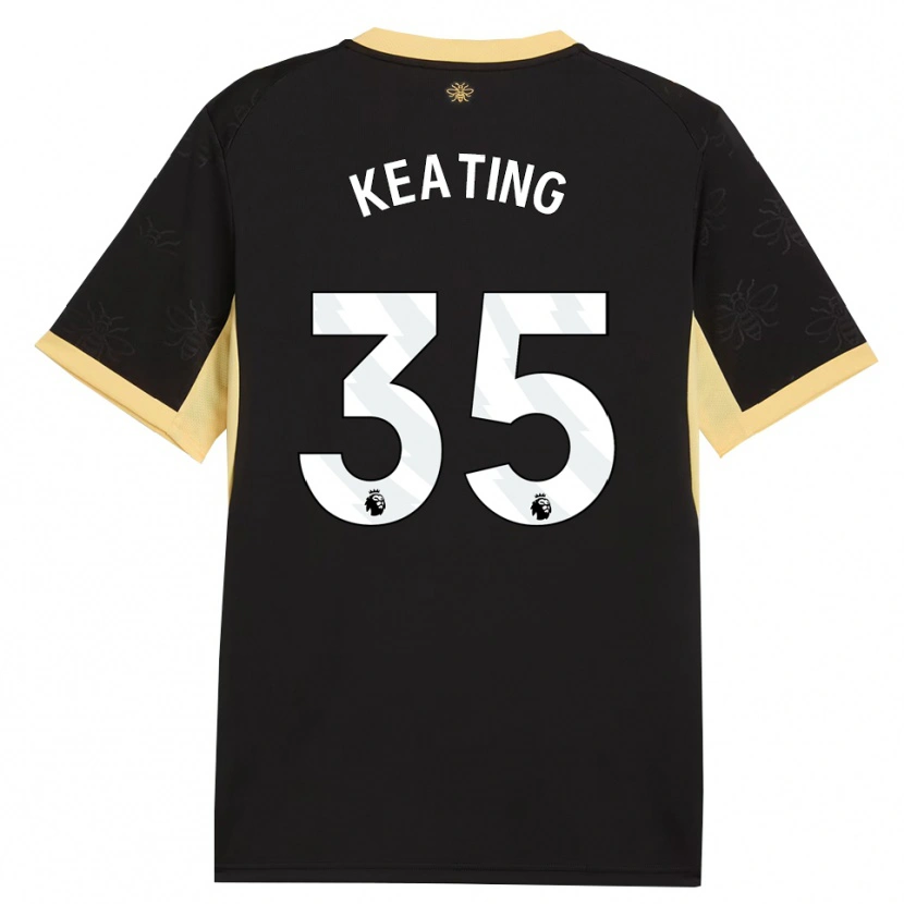 Danxen Damen Khiara Keating #35 Schwarz Gelb Auswärtstrikot Trikot 2026/27 T-Shirt Schweiz