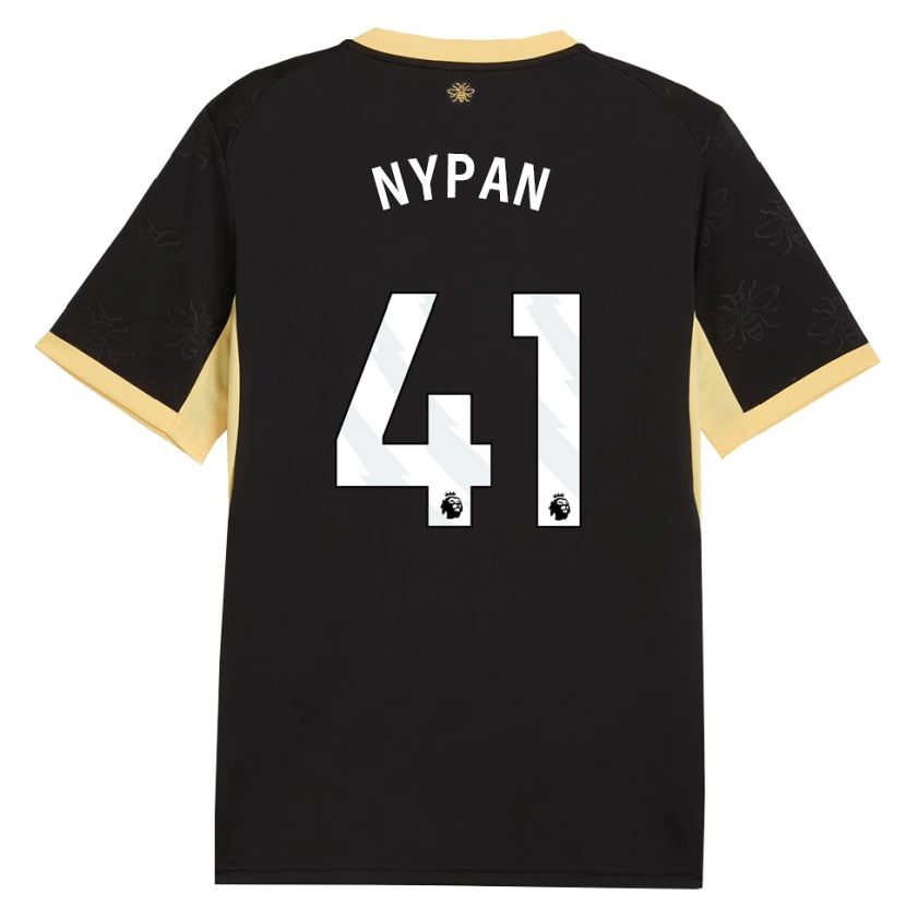 Danxen Damen Sverre Nypan #41 Schwarz Gelb Auswärtstrikot Trikot 2026/27 T-Shirt Schweiz