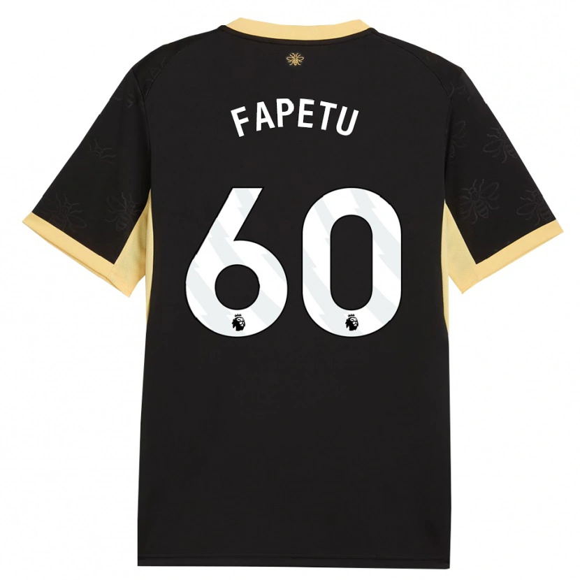 Danxen Damen Femi Fapetu #60 Schwarz Gelb Auswärtstrikot Trikot 2026/27 T-Shirt Schweiz