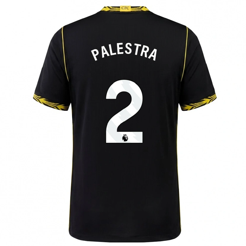 Danxen Damen Marco Palestra #2 Schwarz Gelb Auswärtstrikot Trikot 2026/27 T-Shirt Schweiz