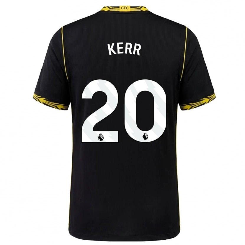 Danxen Damen Sam Kerr #20 Schwarz Gelb Auswärtstrikot Trikot 2026/27 T-Shirt Schweiz