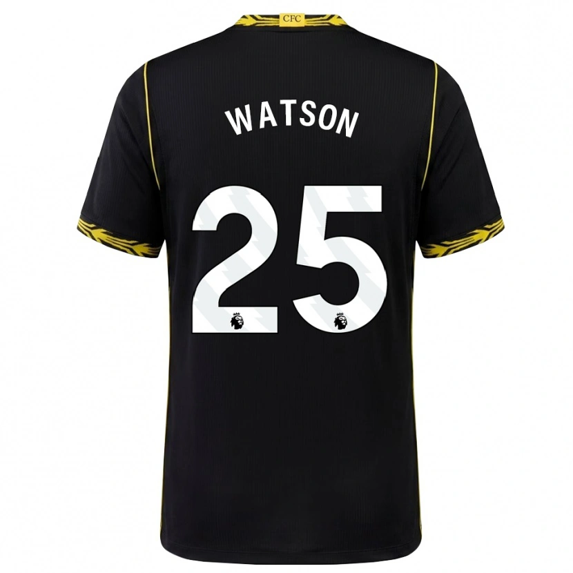 Danxen Damen Lucy Watson #25 Schwarz Gelb Auswärtstrikot Trikot 2026/27 T-Shirt Schweiz