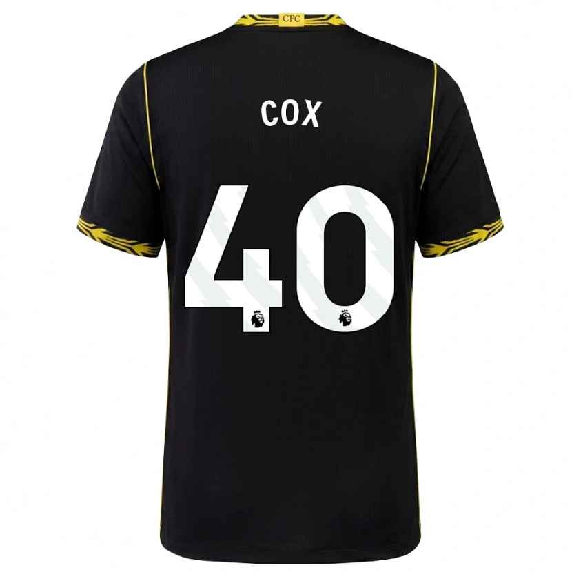 Danxen Damen Katie Cox #40 Schwarz Gelb Auswärtstrikot Trikot 2026/27 T-Shirt Schweiz