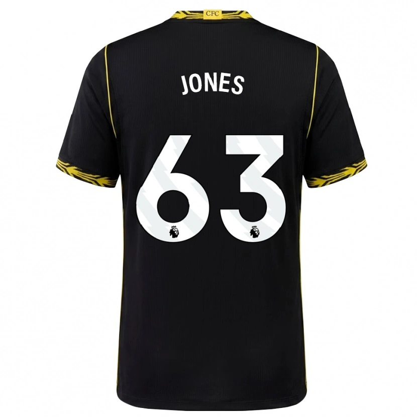 Danxen Damen Vera Jones #63 Schwarz Gelb Auswärtstrikot Trikot 2026/27 T-Shirt Schweiz
