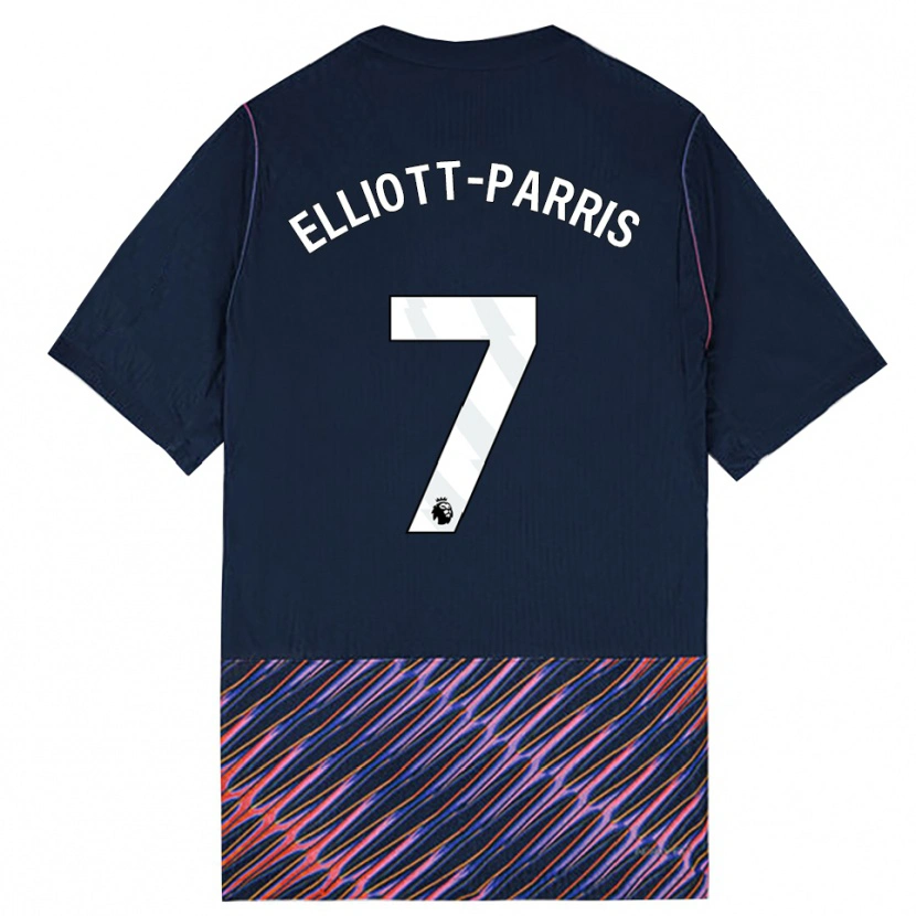 Danxen Damen Reiss Elliott-Parris #7 Königlich Blau Weiß Auswärtstrikot Trikot 2026/27 T-Shirt Schweiz