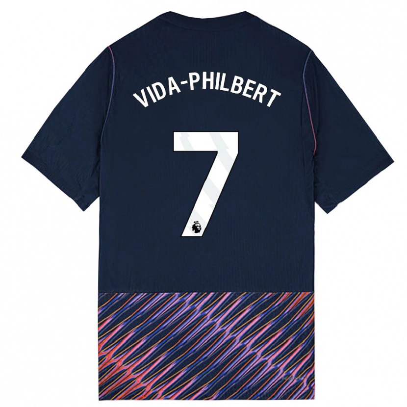 Danxen Damen Joel Philbert #7 Königlich Blau Weiß Auswärtstrikot Trikot 2026/27 T-Shirt Schweiz