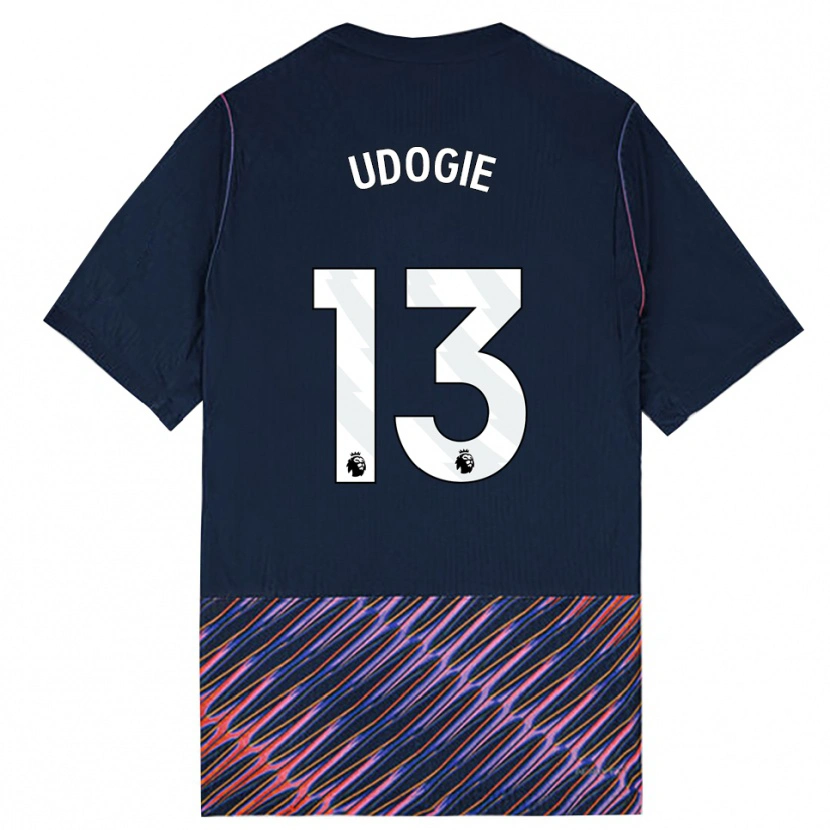 Danxen Damen Destiny Udogie #13 Königlich Blau Weiß Auswärtstrikot Trikot 2026/27 T-Shirt Schweiz
