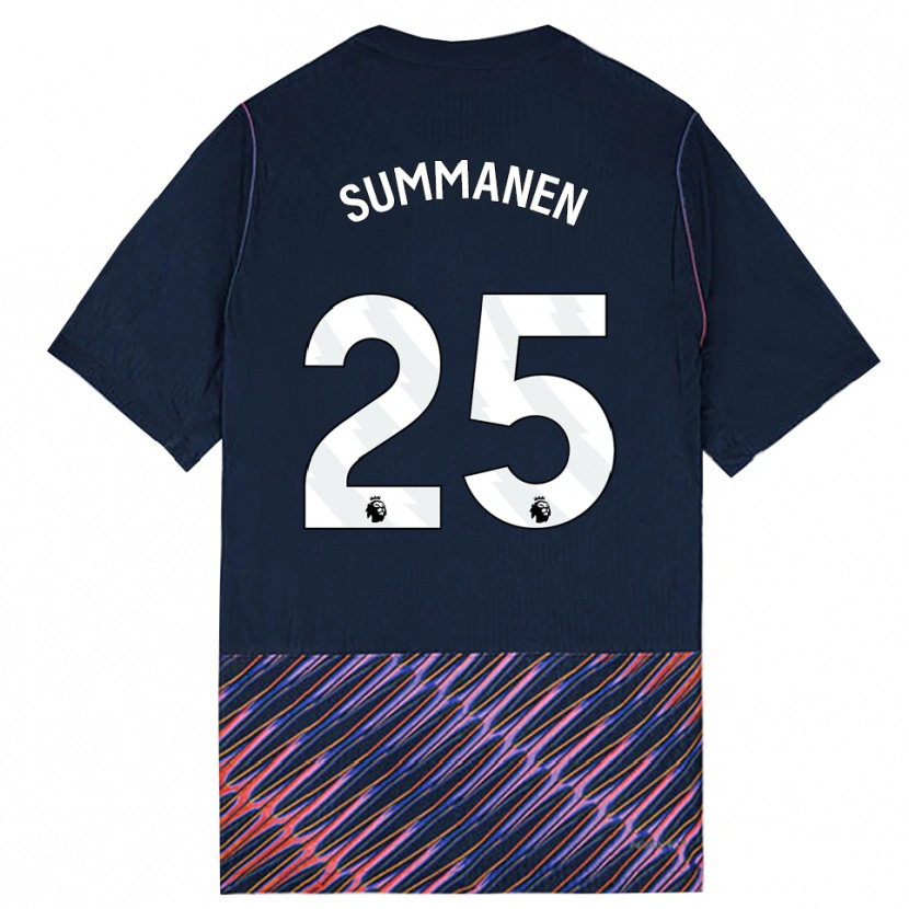 Danxen Damen Eveliina Summanen #25 Königlich Blau Weiß Auswärtstrikot Trikot 2026/27 T-Shirt Schweiz