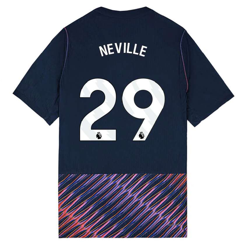 Danxen Damen Ashleigh Neville #29 Königlich Blau Weiß Auswärtstrikot Trikot 2026/27 T-Shirt Schweiz