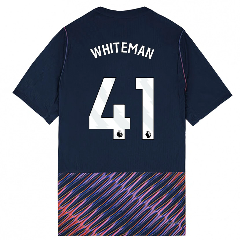 Danxen Damen Alfie Whiteman #41 Königlich Blau Weiß Auswärtstrikot Trikot 2026/27 T-Shirt Schweiz