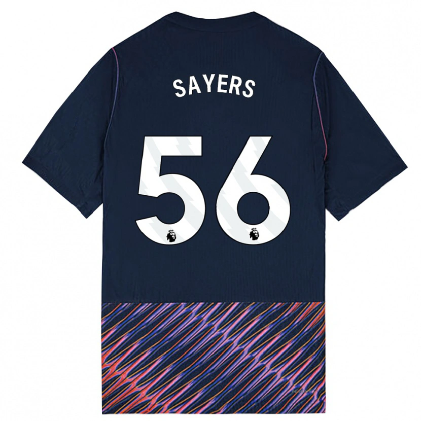 Danxen Damen Charlie Sayers #56 Königlich Blau Weiß Auswärtstrikot Trikot 2026/27 T-Shirt Schweiz