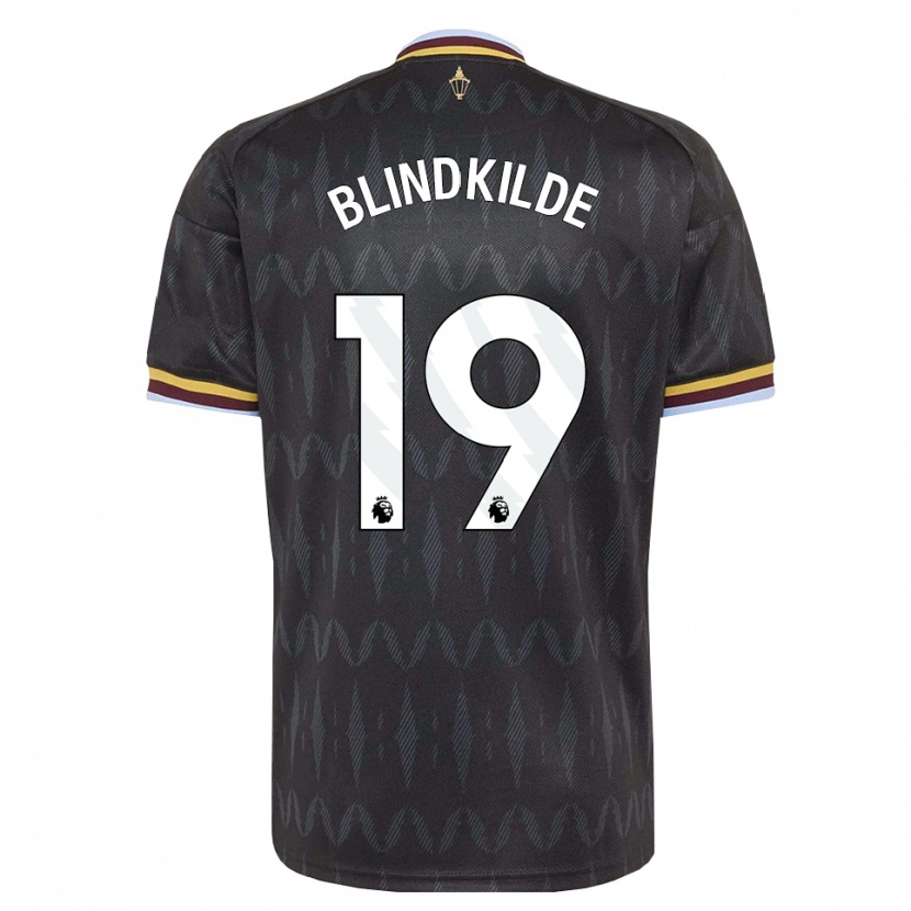 Danxen Damen Laura Blindkilde #19 Kornblumenblau Schwarz Gelb Auswärtstrikot Trikot 2026/27 T-Shirt Schweiz
