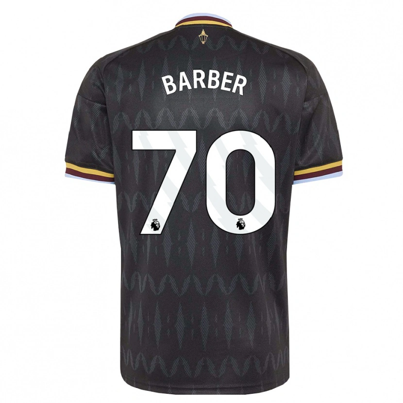 Danxen Damen Jayden Barber #70 Kornblumenblau Schwarz Gelb Auswärtstrikot Trikot 2026/27 T-Shirt Schweiz
