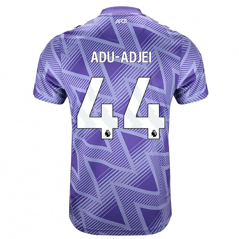 Danxen Damen Daniel Adu-Adjei #44 Blassesviolett Rot Weiß Auswärtstrikot Trikot 2026/27 T-Shirt Schweiz