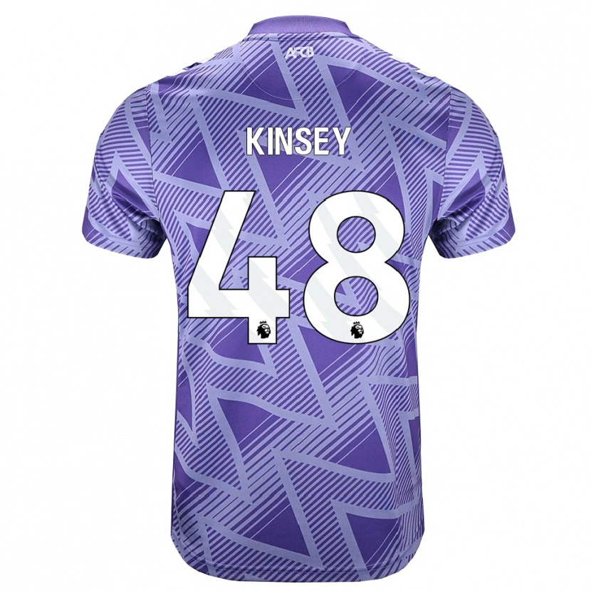Danxen Damen Max Kinsey #48 Blassesviolett Rot Weiß Auswärtstrikot Trikot 2026/27 T-Shirt Schweiz
