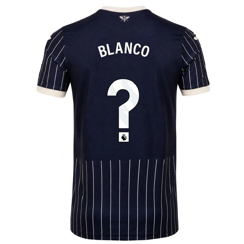 Danxen Damen John Blanco #0 Schwarz Weiß Auswärtstrikot Trikot 2026/27 T-Shirt Schweiz