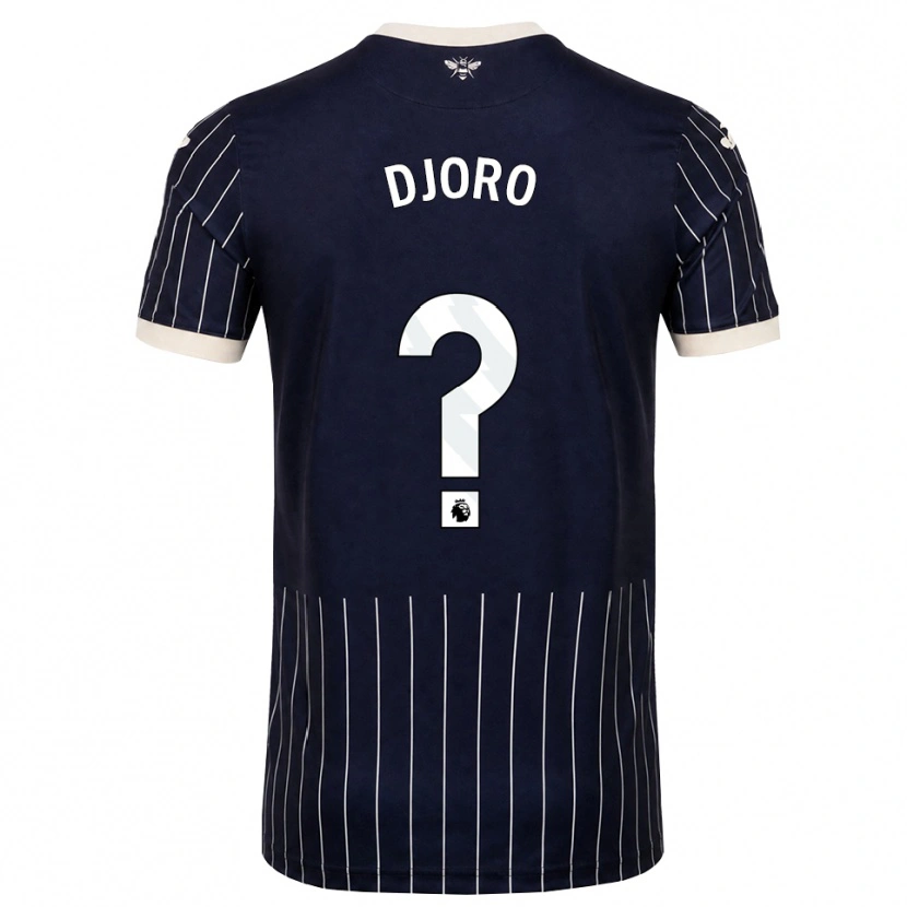 Danxen Damen Josh Djoro #0 Schwarz Weiß Auswärtstrikot Trikot 2026/27 T-Shirt Schweiz