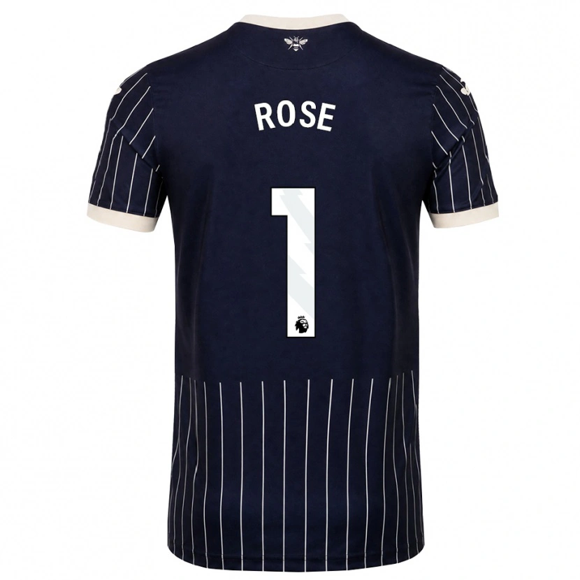 Danxen Damen Reggie Rose #1 Schwarz Weiß Auswärtstrikot Trikot 2026/27 T-Shirt Schweiz