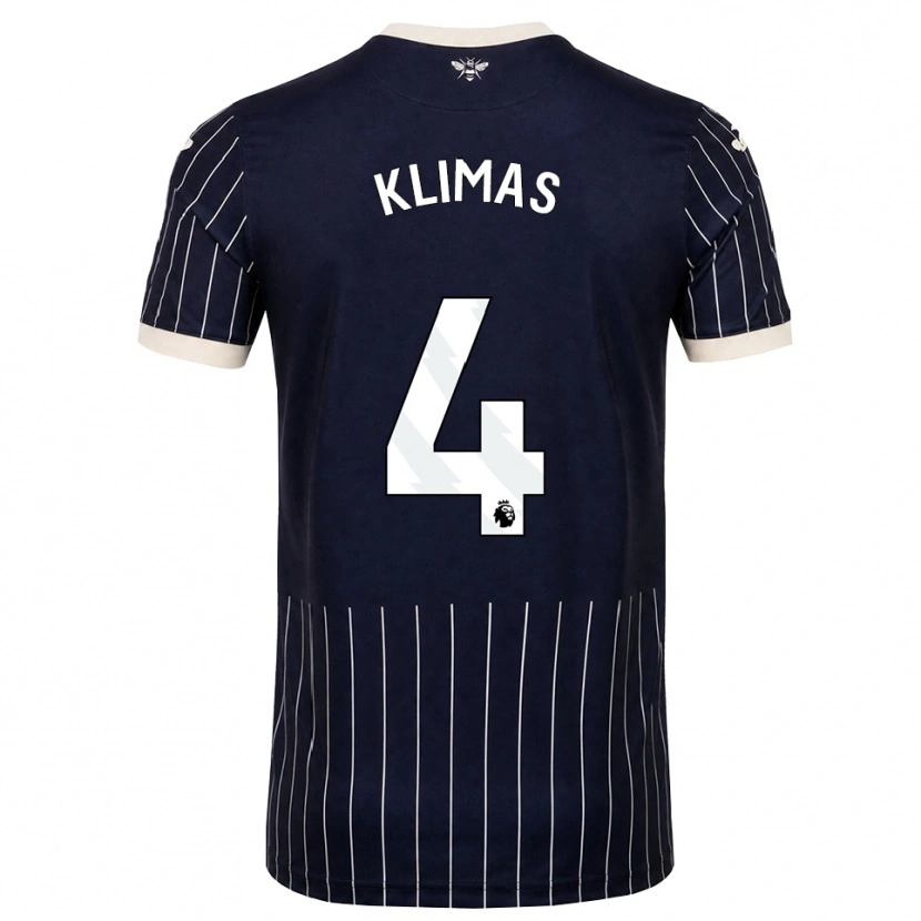 Danxen Damen Matas Klimas #4 Schwarz Weiß Auswärtstrikot Trikot 2026/27 T-Shirt Schweiz