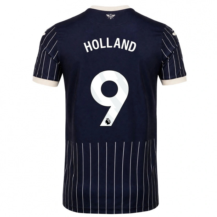 Danxen Damen Isaac Holland #9 Schwarz Weiß Auswärtstrikot Trikot 2026/27 T-Shirt Schweiz