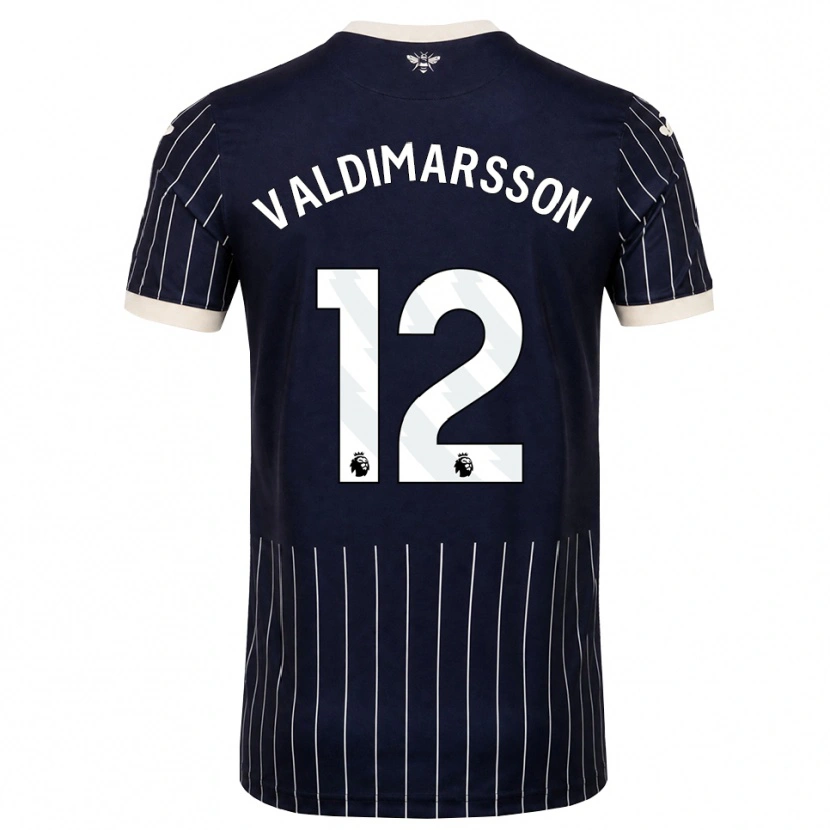 Danxen Damen Hákon Valdimarsson #12 Schwarz Weiß Auswärtstrikot Trikot 2026/27 T-Shirt Schweiz