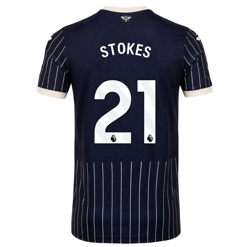 Danxen Damen Aidan Stokes #21 Schwarz Weiß Auswärtstrikot Trikot 2026/27 T-Shirt Schweiz