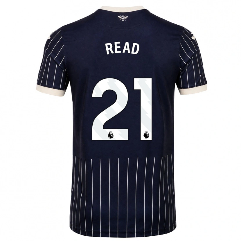 Danxen Damen Samantha Read #21 Schwarz Weiß Auswärtstrikot Trikot 2026/27 T-Shirt Schweiz