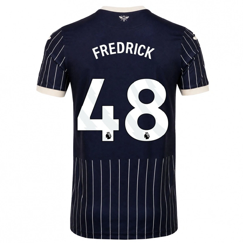 Danxen Damen Benjamin Fredrick #48 Schwarz Weiß Auswärtstrikot Trikot 2026/27 T-Shirt Schweiz