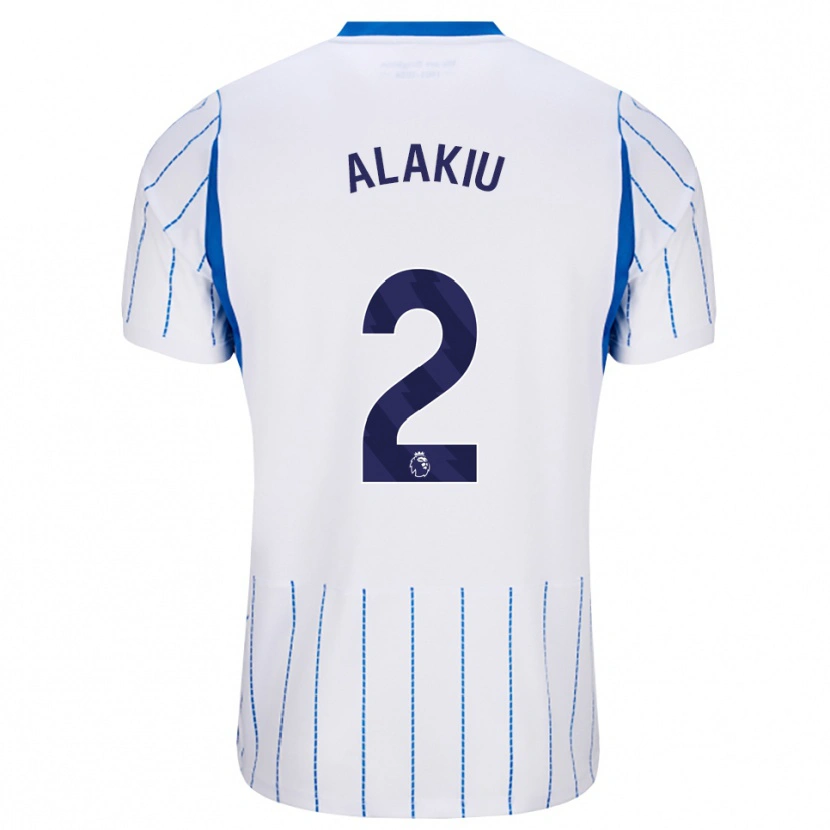 Danxen Damen Isaiah Alakiu #2 Himmelblau Weiß Auswärtstrikot Trikot 2026/27 T-Shirt Schweiz