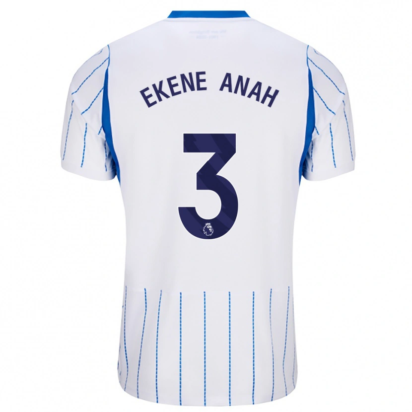 Danxen Damen Cristiano Ekene Anah #3 Himmelblau Weiß Auswärtstrikot Trikot 2026/27 T-Shirt Schweiz
