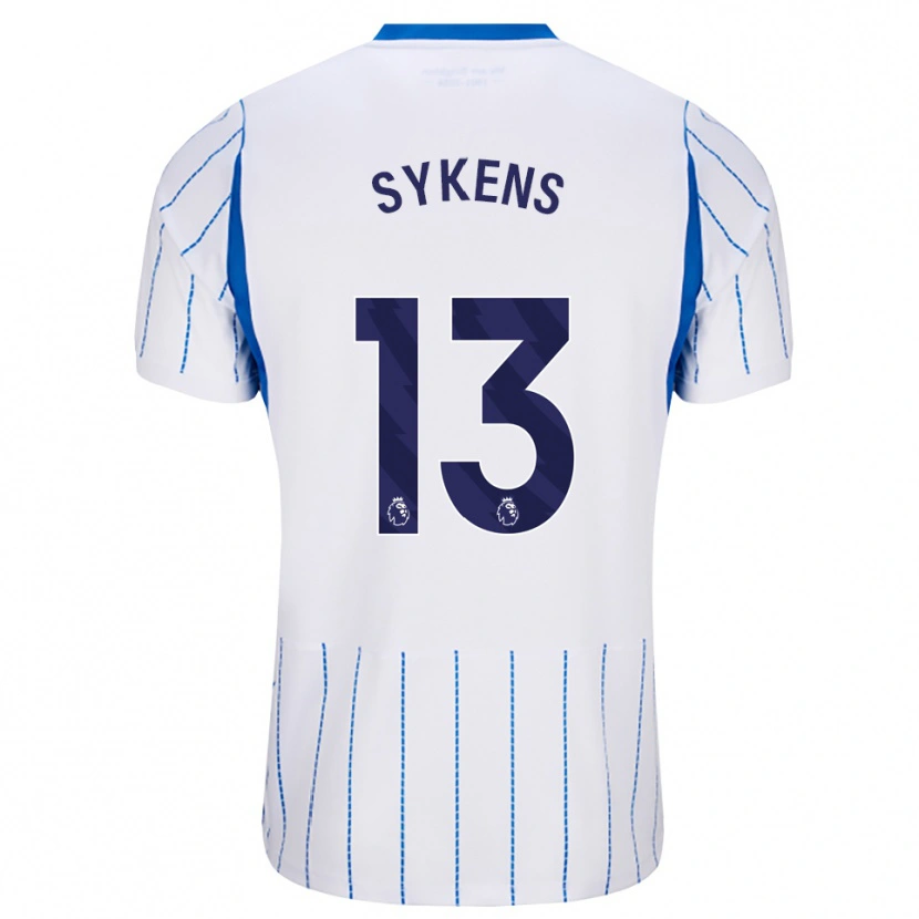 Danxen Damen Rory Sykens #13 Himmelblau Weiß Auswärtstrikot Trikot 2026/27 T-Shirt Schweiz