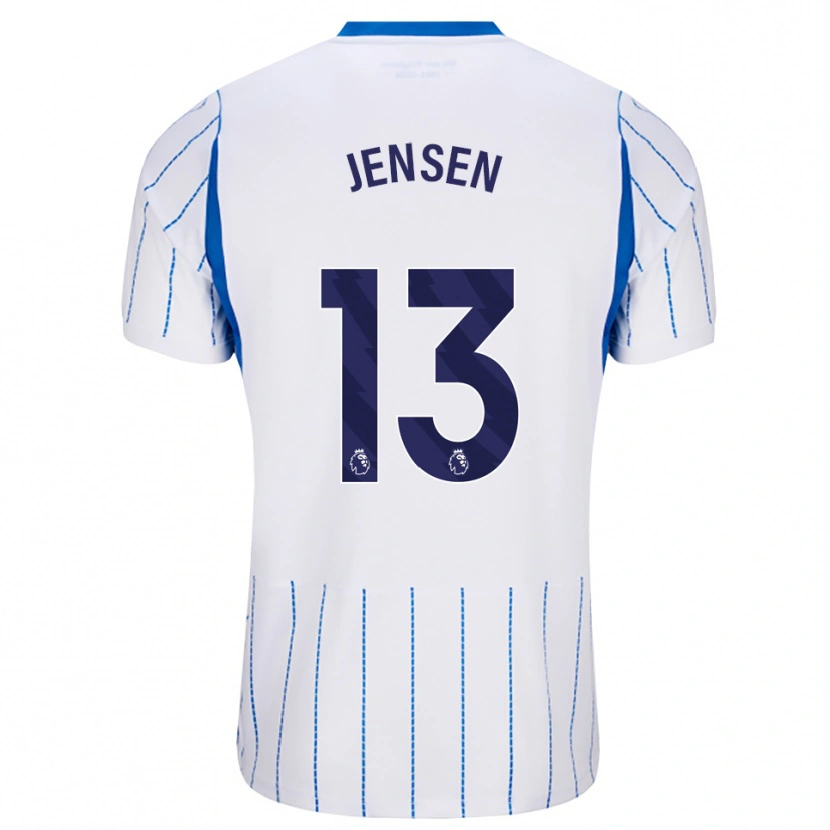 Danxen Damen Sebastian Jensen #13 Himmelblau Weiß Auswärtstrikot Trikot 2026/27 T-Shirt Schweiz
