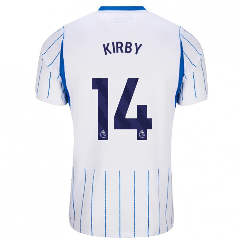 Danxen Damen Fran Kirby #14 Himmelblau Weiß Auswärtstrikot Trikot 2026/27 T-Shirt Schweiz