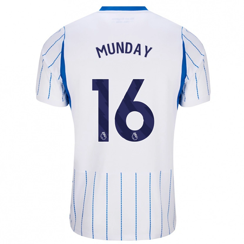 Danxen Damen George Munday #16 Himmelblau Weiß Auswärtstrikot Trikot 2026/27 T-Shirt Schweiz