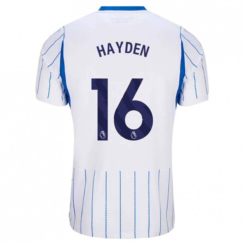 Danxen Damen Matthew Hayden #16 Himmelblau Weiß Auswärtstrikot Trikot 2026/27 T-Shirt Schweiz