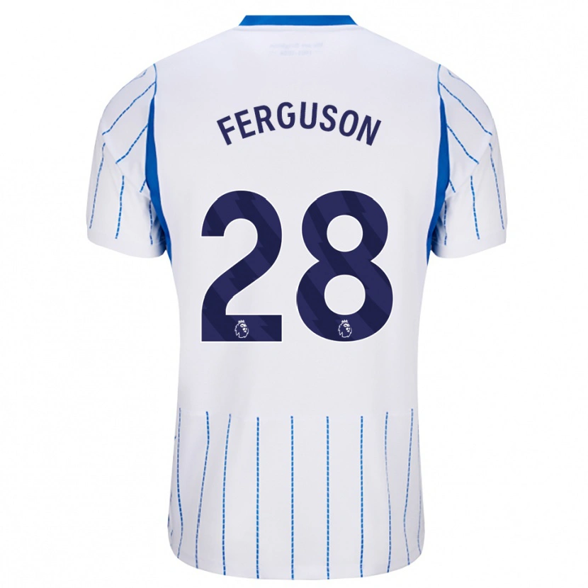 Danxen Damen Evan Ferguson #28 Himmelblau Weiß Auswärtstrikot Trikot 2026/27 T-Shirt Schweiz